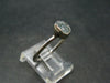 Cute Delicate Genuine Raw Aquamarine Gem Sterling Silver Ring - Size 7