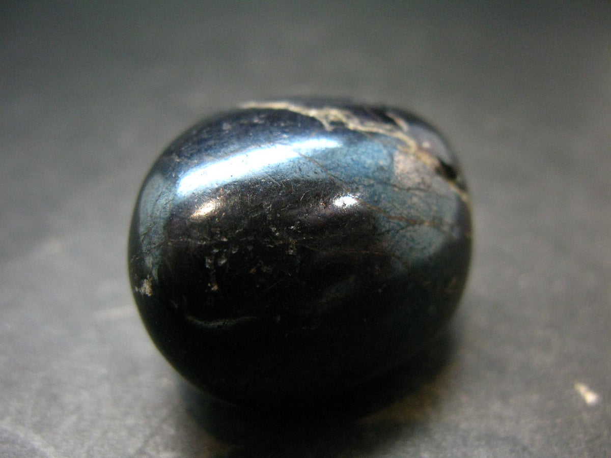 Covelite Covellite Tumbled Stone From Peru - 1.3" - 41.76 Grams