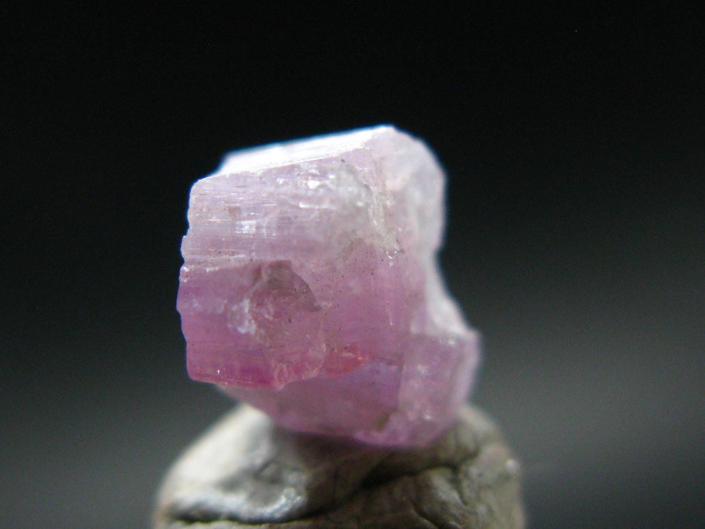 Tanzanite Gem Untreated Pink Crystal From Tanzania - 3.32 Carats - 0.4"
