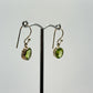 Peridot Sterling Silver Dangle Earrings | August Birthstone