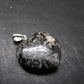 Rare Impactite Silver Heart Pendant From Norway - 1.0"