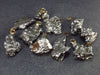 Lot of 10 Campo Del Cielo Meteorite Pendants from Argentina - 80.2 Grams