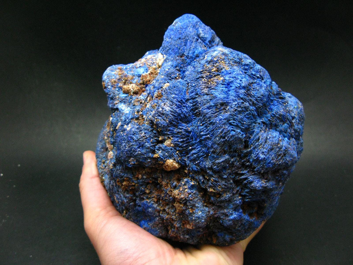 ENORMOUS Azurite Crystal From Zambia - 6.9" - 3734 Grams