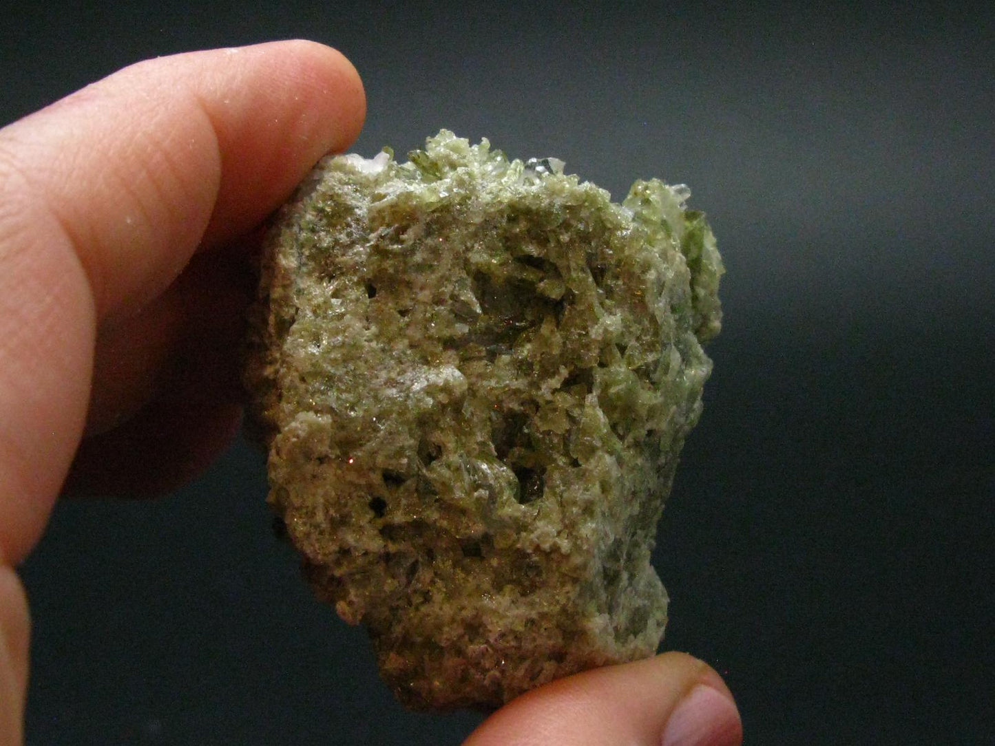 Vesuvianite Idocrase Cluster From Canada - 1.7" - 52.94 Grams