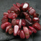 Thulite Genuine Bracelet ~ 7 Inches ~ 10mm Tumbled Beads
