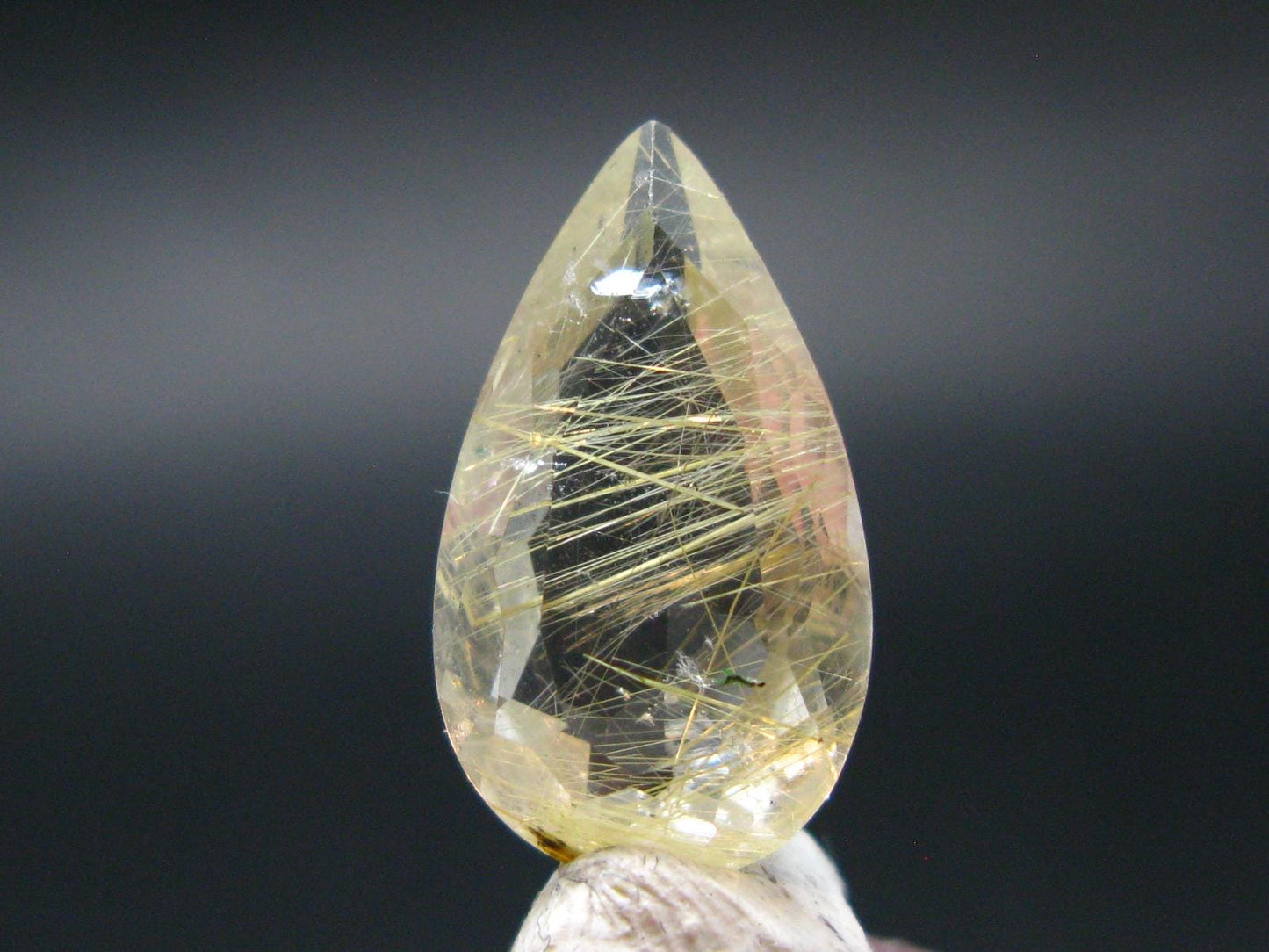 Rutilated Quartz Cut Stone From Brazil - 6.07 Carats