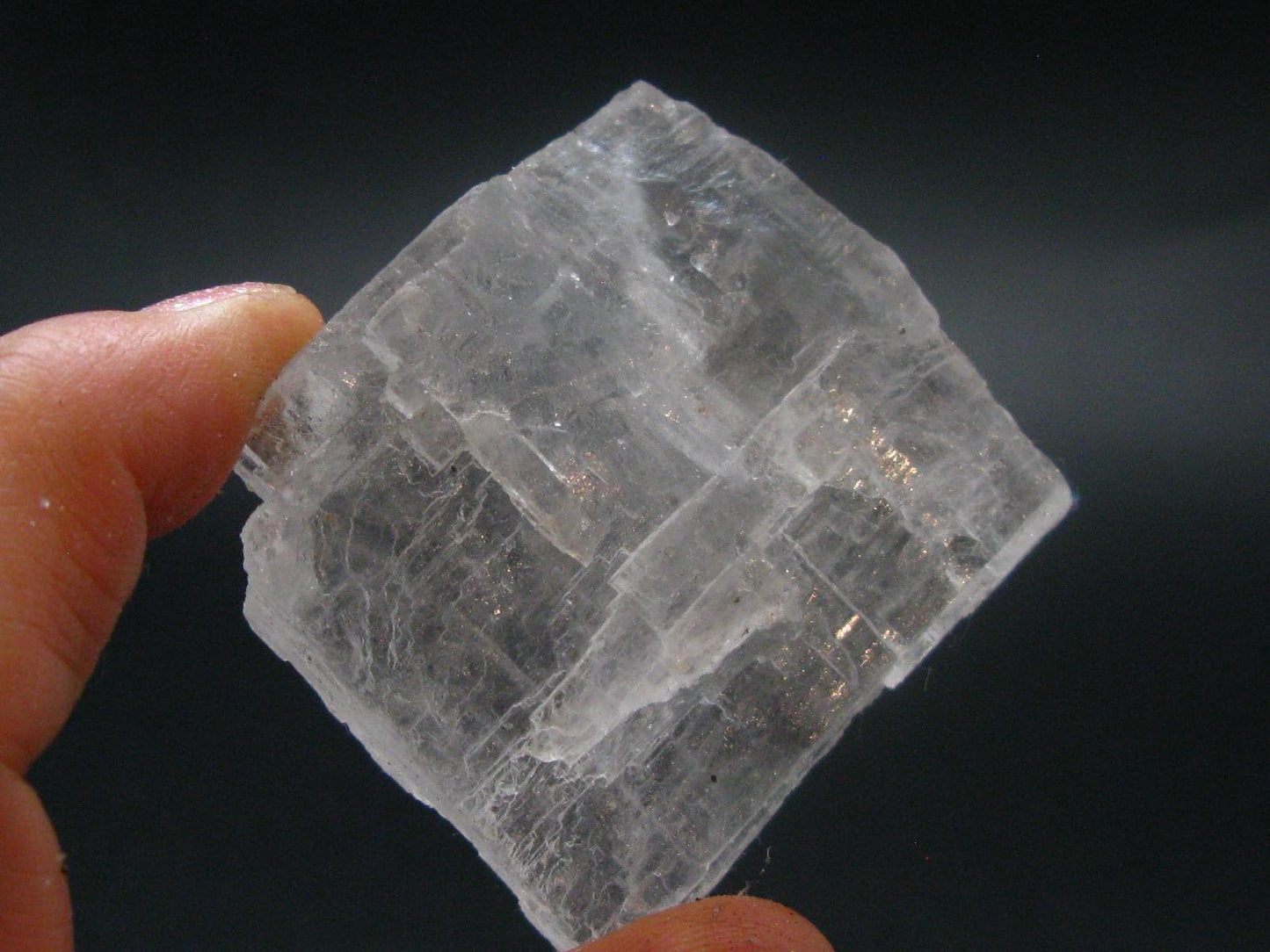 Perfect Genuine Halite Salt Crystal From USA - 1.7" - 42.44 Grams