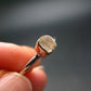 Phenakite Phenacite Sterling Silver Size 8 Ring from Nigeria - 1.91 Grams