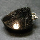 Black Tourmaline Schorl Silver Pendant From Brazil - 1.4" - 6.05 Grams