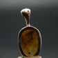 Rare Herderite Crystal Silver Pendant from Brazil - 0.7" - 1.14 Grams