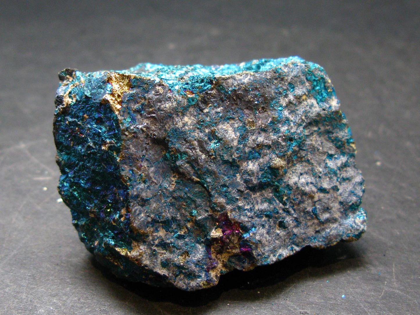 Peacock Ore!! Unusual Natural Raw Chalcopyrite Bornite from Mexico - 1.7" - 131.63 Grams