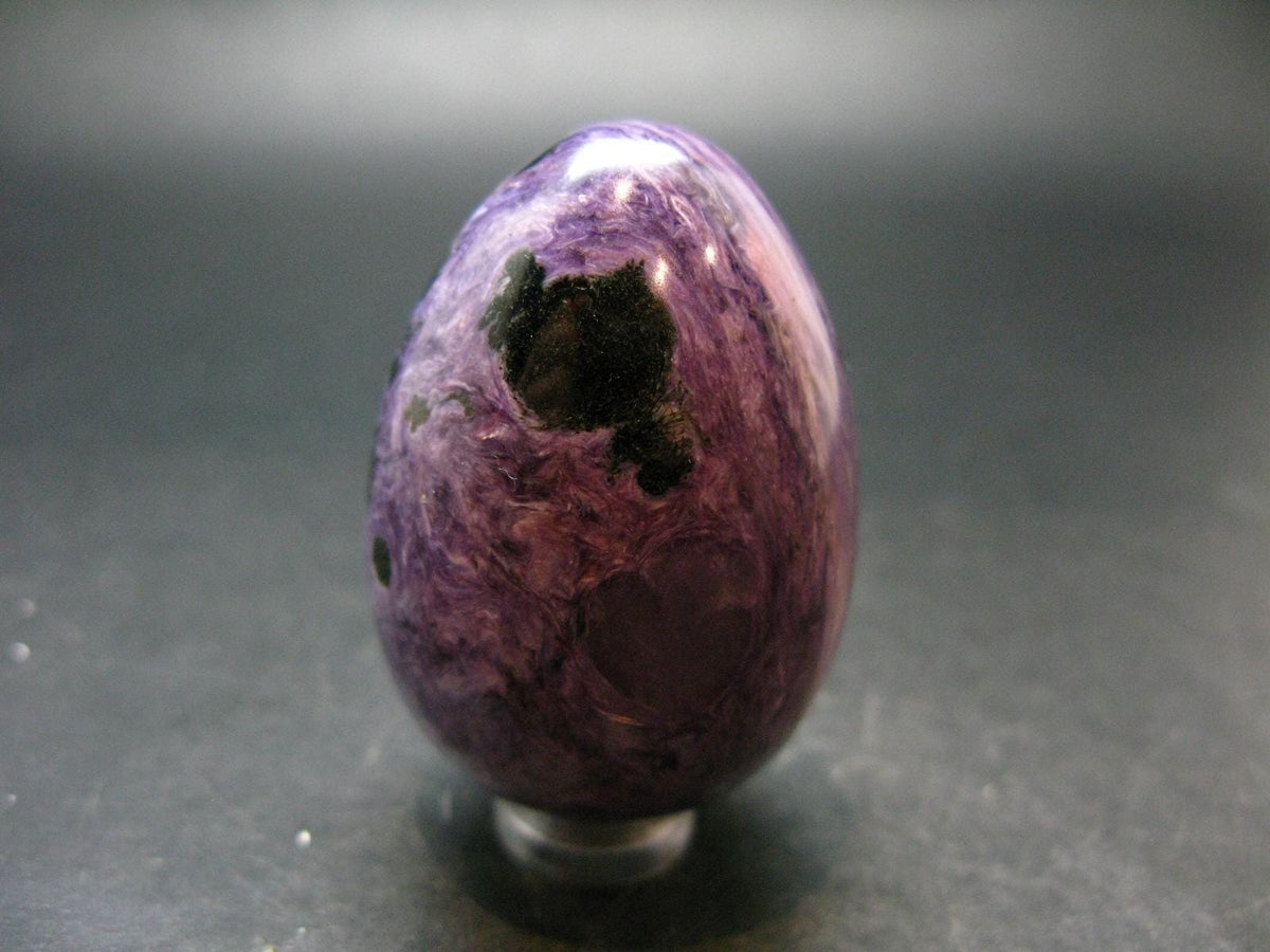 Nice Charoite Egg from Russia - 84.65 Grams - 1.9"