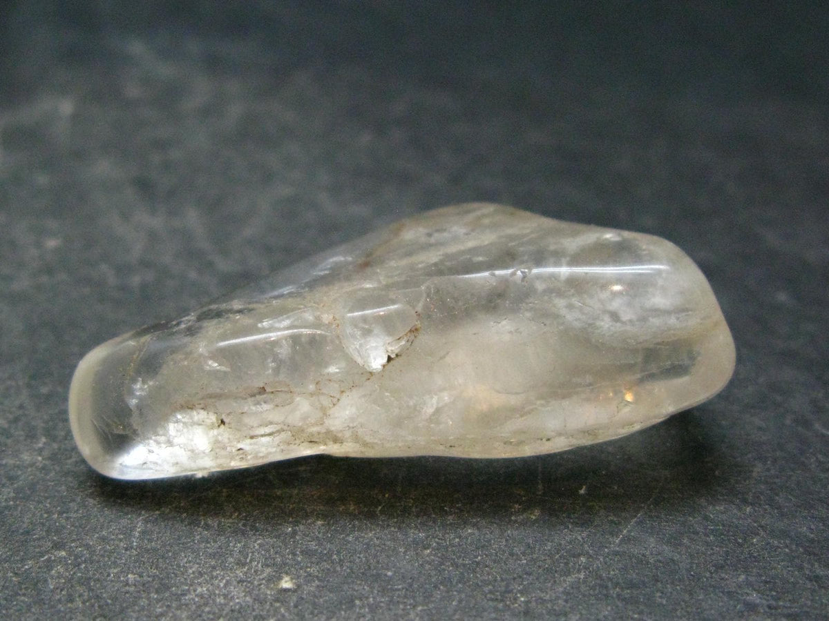 Large Clear Tumbled Petalite Crystal from Brazil - 52.65 Carats - 1.6"