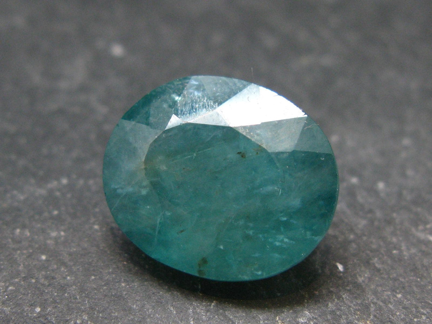 Extremely Rare Grandidierite Cut Stone From Madagascar - 17.36 Carats