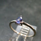 Tanzanite (Zoisite) Sterling Silver Ring - 0.94 Grams - Size 7