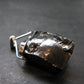 Unpolished Elite Shungite Silver Pendant from Russia - 1.8" - 9.74 Grams
