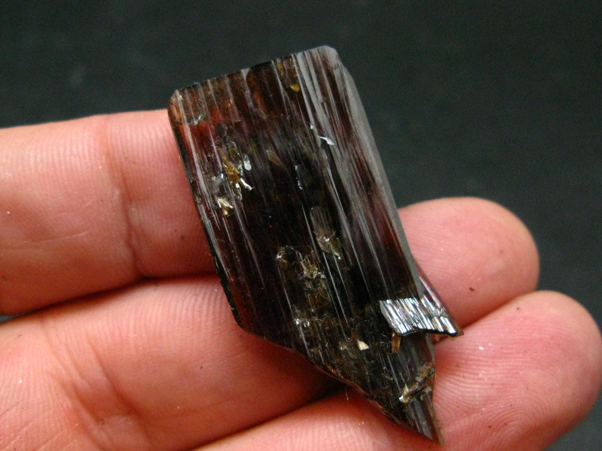 Huge Brookite Crystal From Pakistan - 4.25 Grams - 43 mm