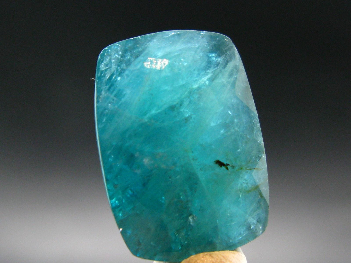 Extremely Rare Grandidierite Cut Stone From Madagascar - 27.25 Carats