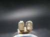 Phenakite Phenacite Stud Earrings Sterling Silver From Russia - 1.27 Grams