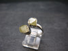 Rhodizite Rhodozite Silver Ring From Madagascar - Adjustable size - 3.08 Grams