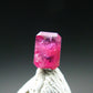 Beautiful Rare Gem Bixbite Red Beryl Emerald Cut Stone From Utah USA - 0.19 Carats - 4.6x3.2mm