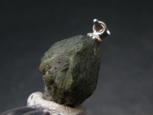Natural Alexandrite Chrysoberyl Crystal Silver Pendant From Zimbabwe - 4.00 Grams