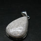 Scolecite Silver Plated Pendant From India - 1.6" - 6.87 Grams