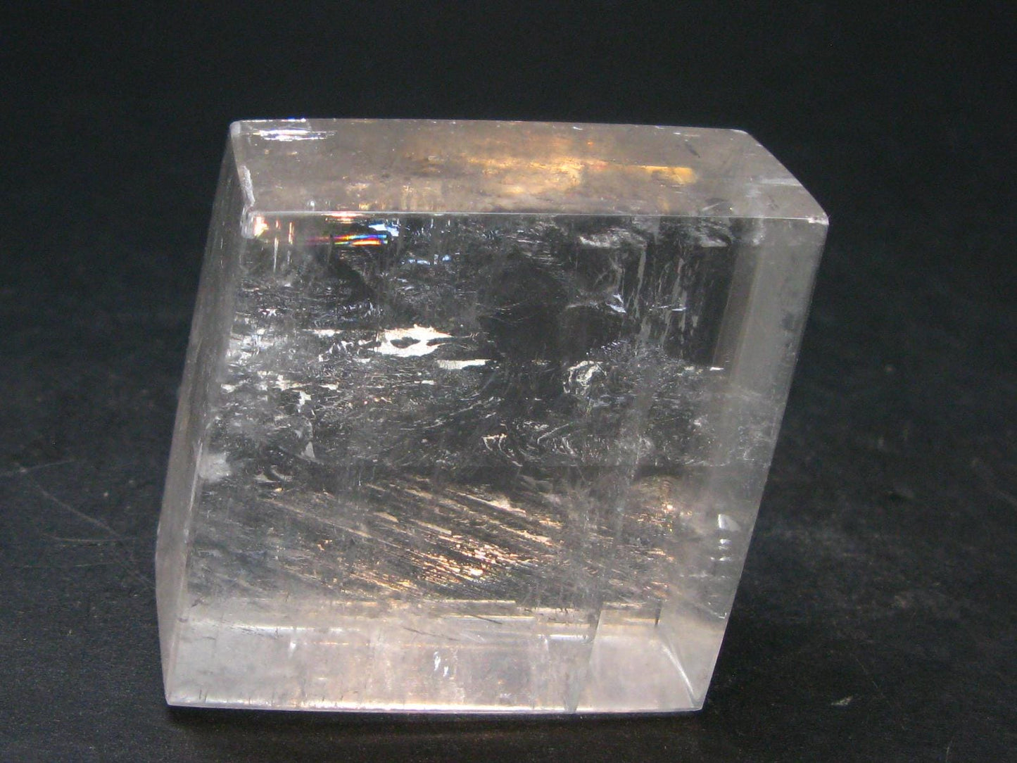 Large Rhomb Calcite Iceland Spar Crystal From Mexico - 1.8" - 92.66 Grams