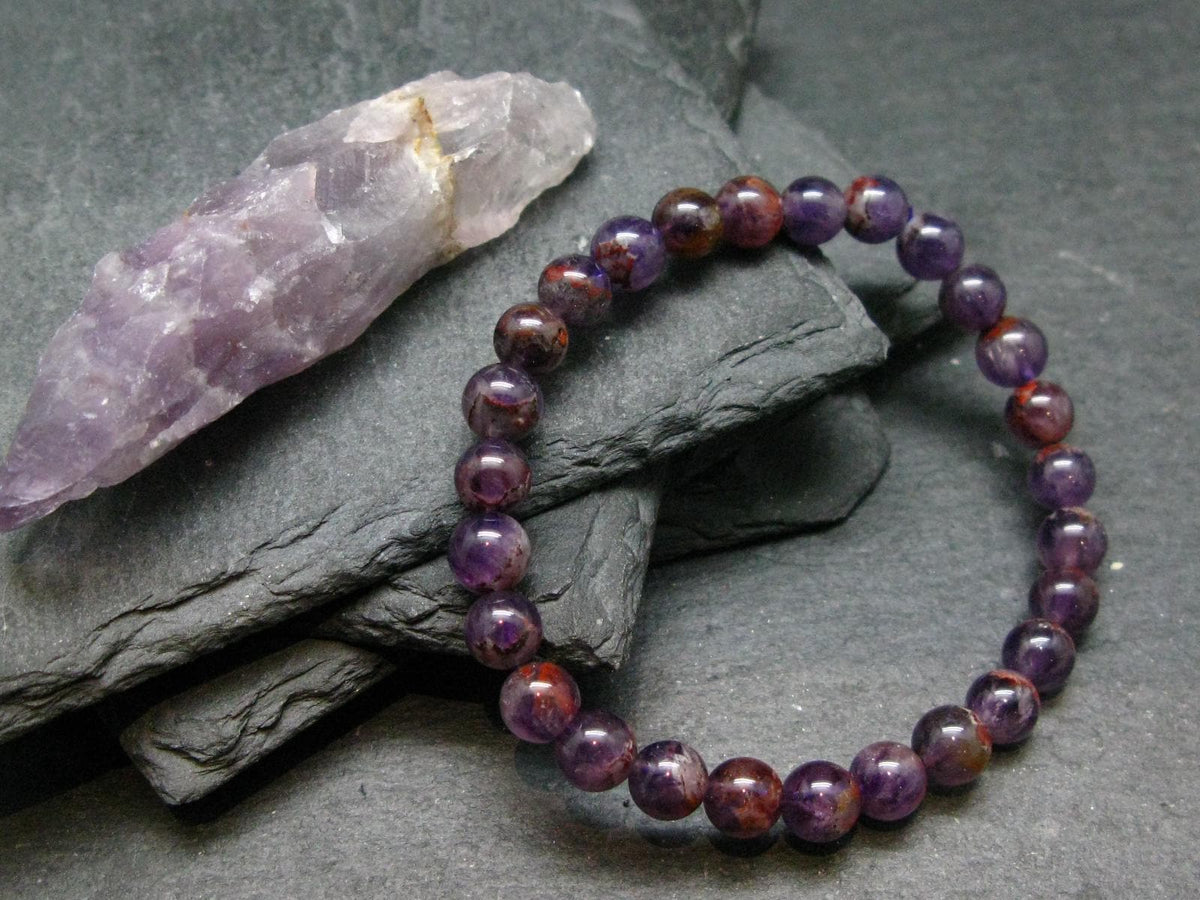 Auralite 23 Genuine Bracelet ~ 7 Inches ~ 6mm Round Beads