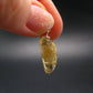 Agni Gold Danburite Tumbled Sterling Silver Pendant from Tanzania - 1.0" - 2.20 Grams
