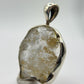Raw Herderite Pendant – Natural Crystal in Sterling Silver Setting - 3.90g