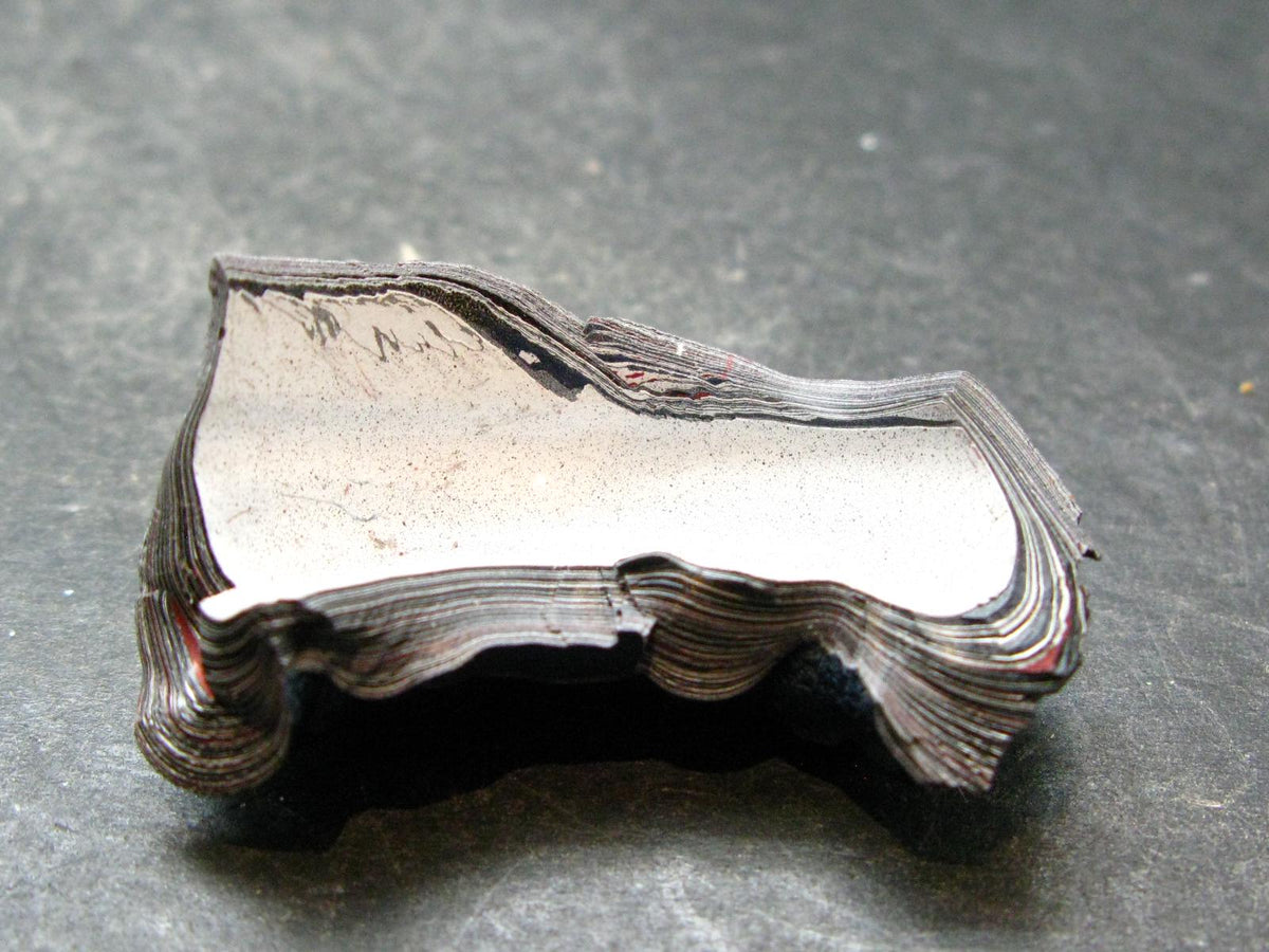 Very Cool Fordite "Detroit Motor City Agate" from Michigan - 1.7"- 6.22 Grams