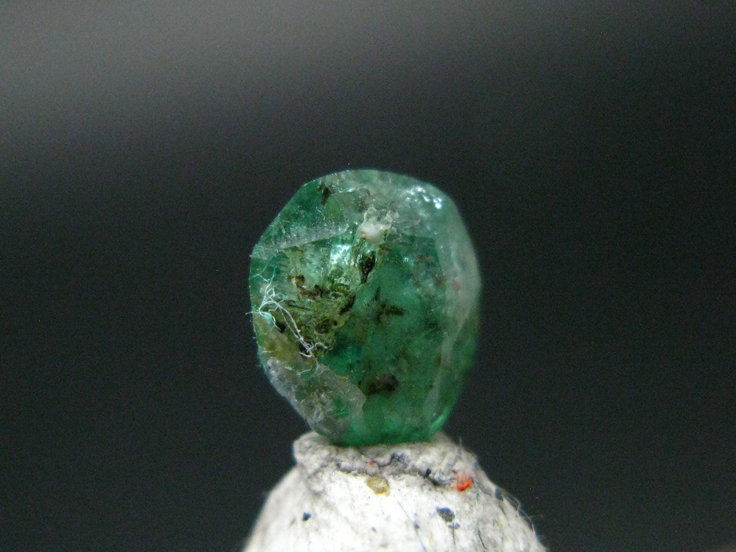 Rare Gem Ludlamite Cut Stone from Bolivia - 0.81 Carats