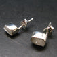 Natrolite Stud Earrings Sterling Silver From Tanzania - 1.34 Grams