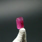 Beautiful Rare Gem Bixbite Red Beryl Emerald Cut Stone From Utah USA - 0.11 Carats - 3.1x2.3mm