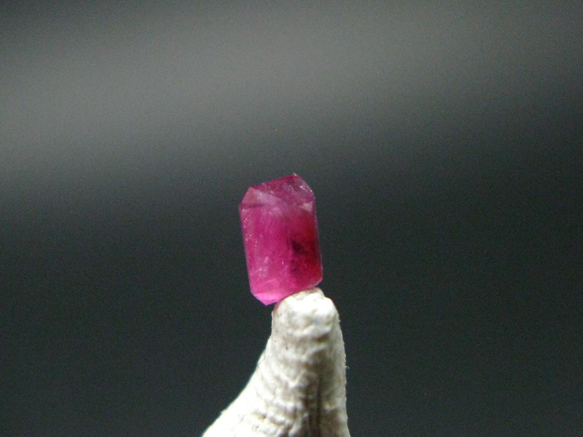 Beautiful Rare Gem Bixbite Red Beryl Emerald Cut Stone From Utah USA - 0.11 Carats - 3.1x2.3mm