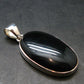 Black Onyx Silver Pendant - 8.85 Grams