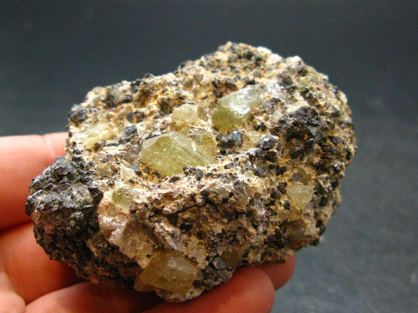 Golden Apatite Cluster From Mexico - 2.5" - 129.61 Grams