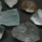 Lot of 10 Natural Large Blue Topaz Crystals From Brazil - 40 Grams - 200 Carats