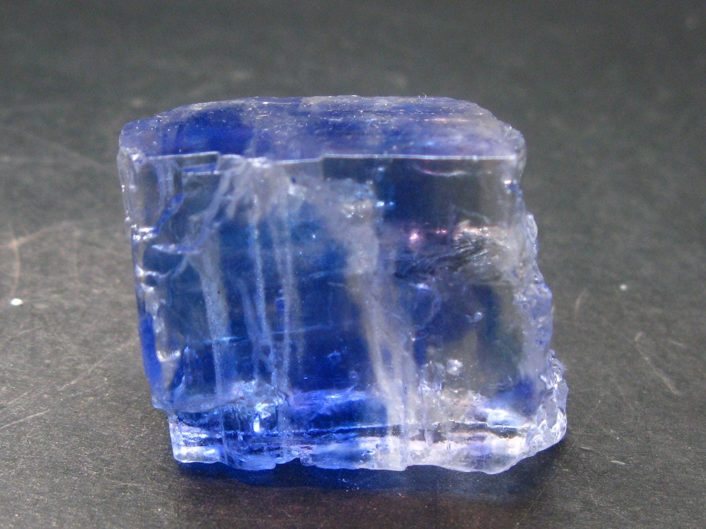 Blue Halite Crystal From USA - 1.35" - 33.8 Grams