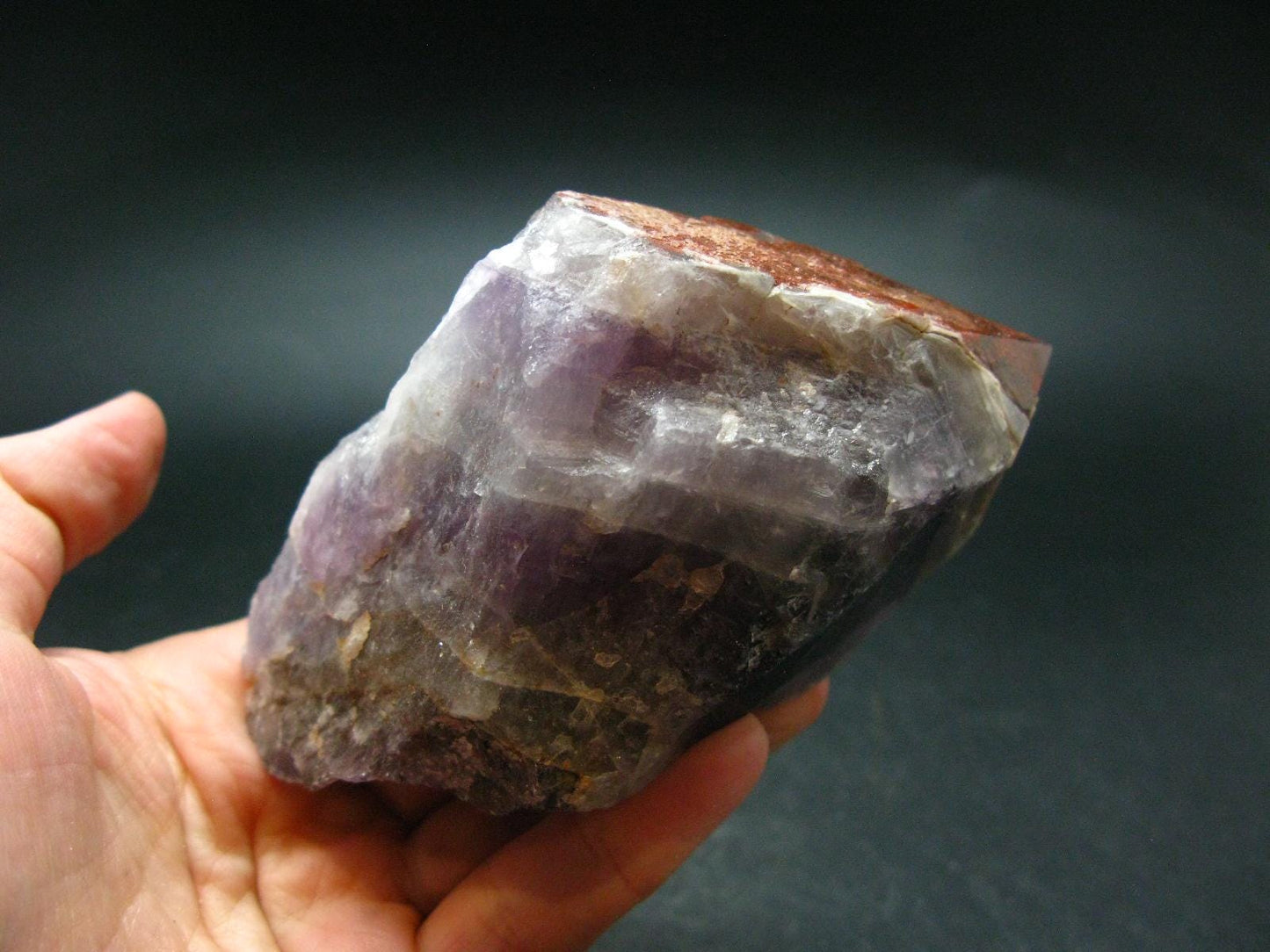 Rare Auralite Super 23 Large Crystal Amethyst From Canada - 4.1"
