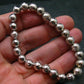 Meteorite Gibeon Genuine Bracelet ~ 7 Inches ~ 8mm Round Beads