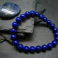 AAA Grade Lapis Lazuli Lazurite Genuine Bracelet ~ 7 Inches ~ 8mm Round Beads