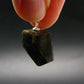Nice Rare Terminated Epidote Crystal Silver Pendant From Peru - 1.0" - 6.07 Grams