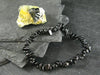 Black Spinel Genuine Bracelet ~ 7 Inches ~ 6-7mm Tumbled Beads