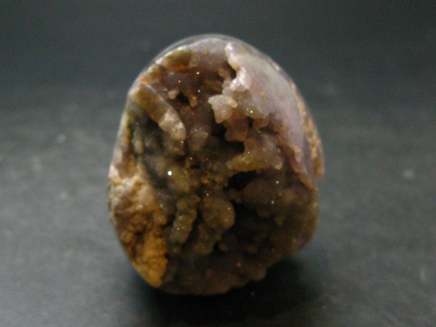 Rare Purple Grape Agate Egg From Indonesia - 2.1"