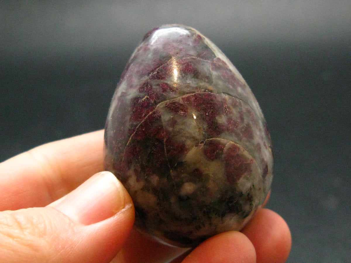 Red Tourmaline Egg From Brazil - 1.8"