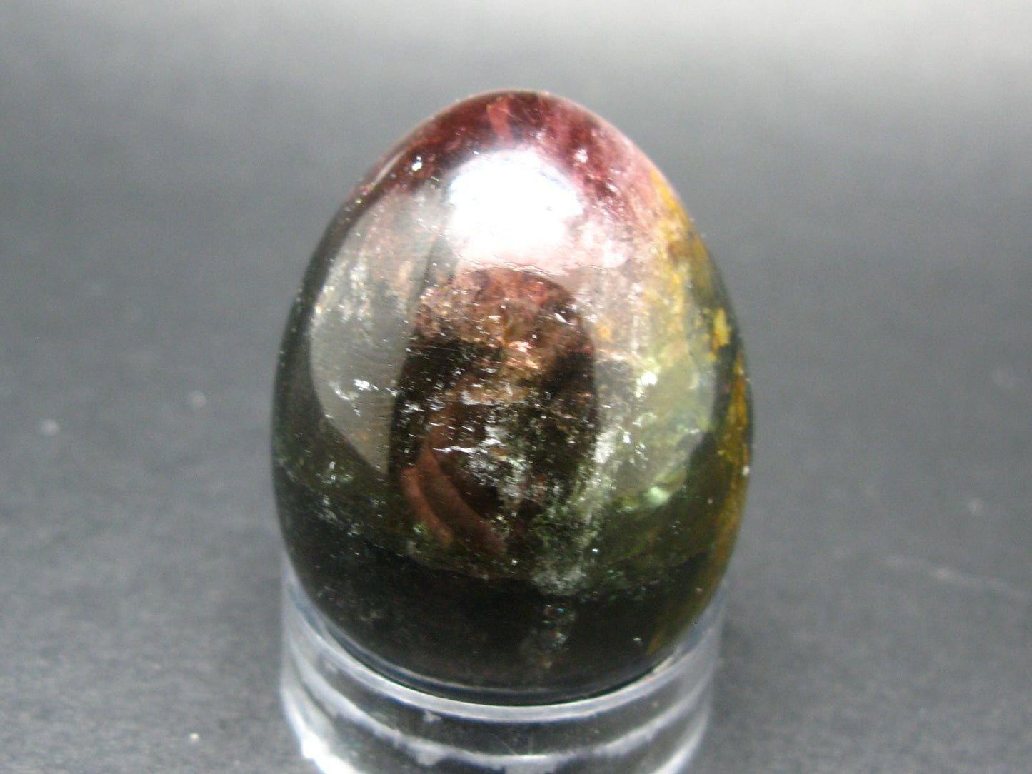 Watermelon Tourmaline Egg From Madagascar - 1.8" - 75.11 Grams