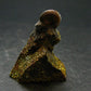 Pyritized Ammonite Fossil On Pyrite Matrix From Russia 150 MYO - 2.7" - 20.87 Grams