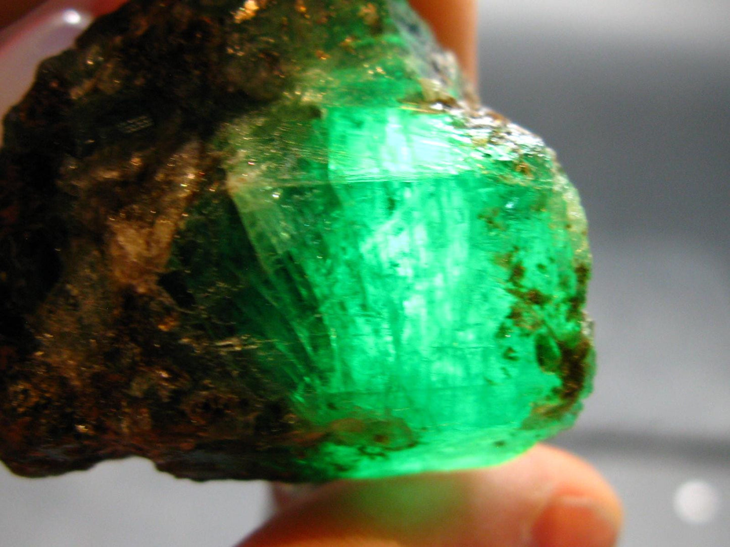 Fantastic Emerald Beryl Cluster From Russia - 1.8" - 56 Grams